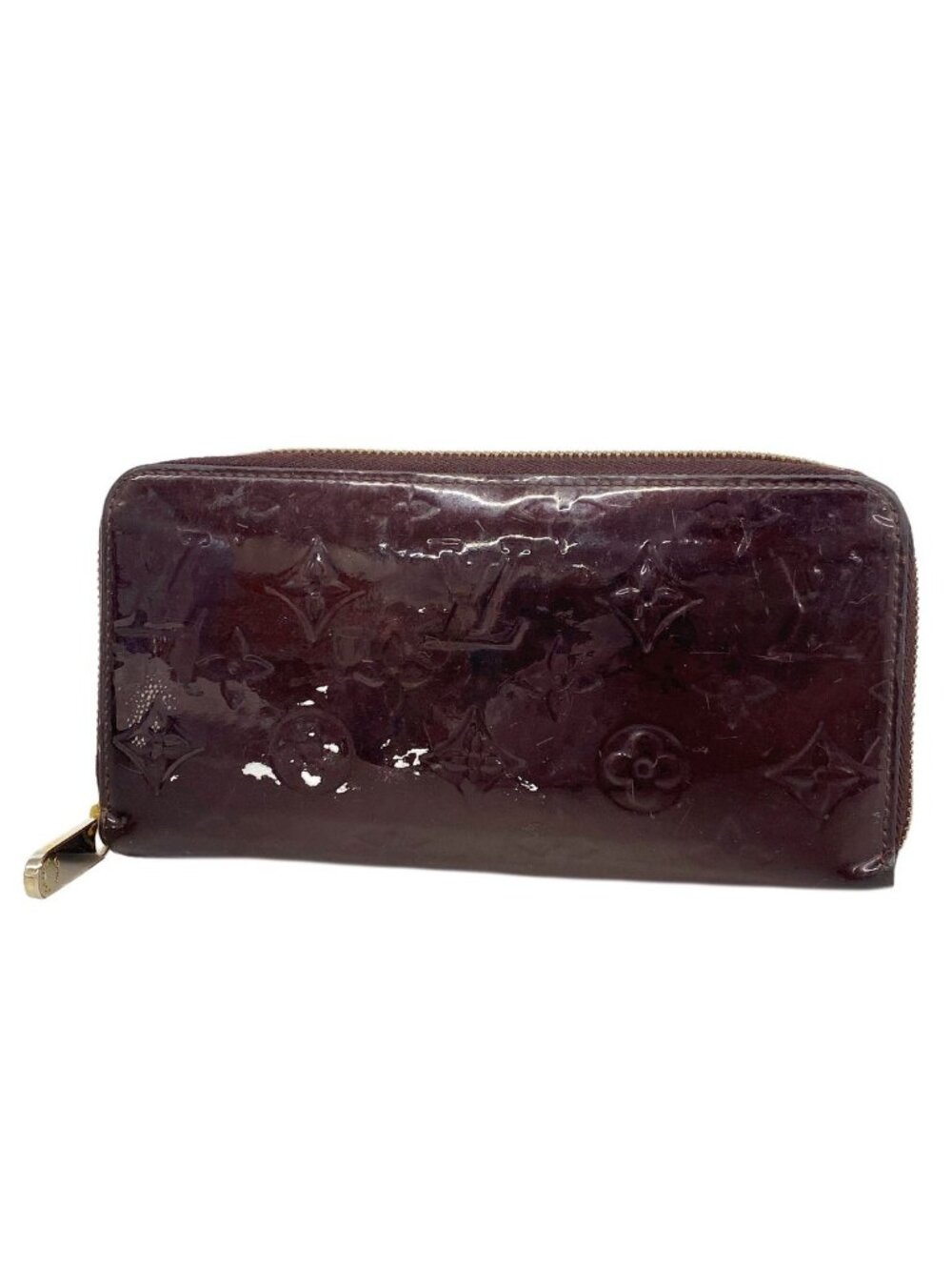 Louis Vuitton Wallet Vernis Zippy Amarante